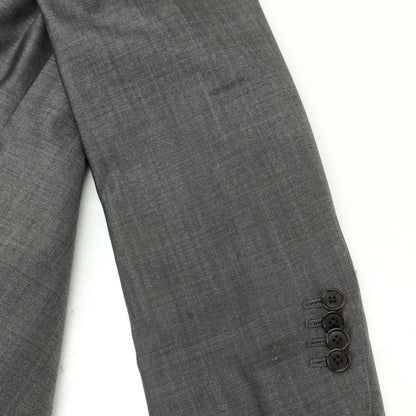 【中古】ブリッラ ペル イル グスト Brilla per il gusto ウールシルク 3つボタンスーツ グレー【 50 】【 状態ランクD 】【 メンズ 】