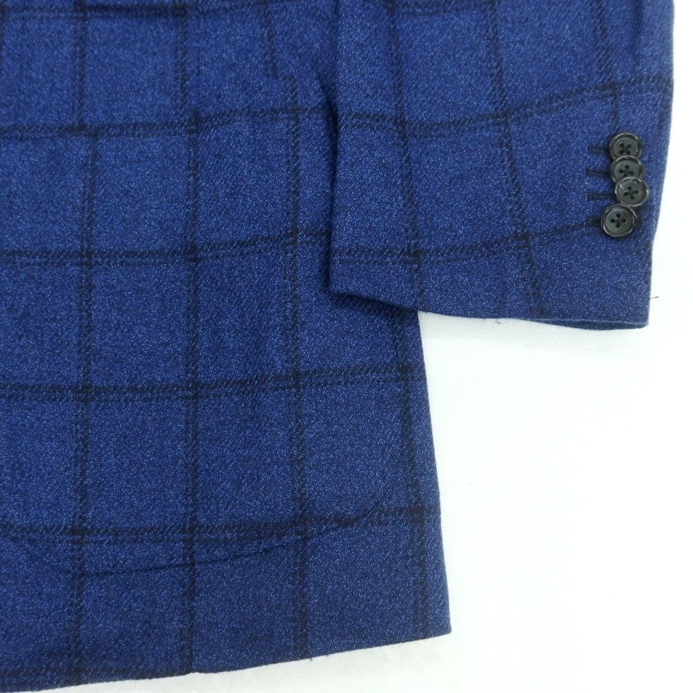 【中古】ブリッラ ペル イル グスト Brilla per il gusto ウール テーラードジャケット ダークブルー【 52 】【 状態ランクB 】【 メンズ 】