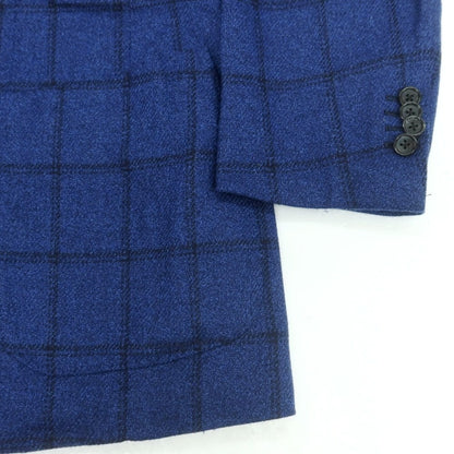 【中古】ブリッラ ペル イル グスト Brilla per il gusto ウール テーラードジャケット ダークブルー【 52 】【 状態ランクB 】【 メンズ 】