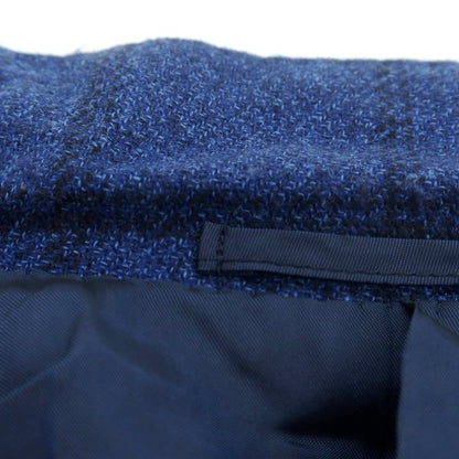 【中古】ブリッラ ペル イル グスト Brilla per il gusto ウール テーラードジャケット ダークブルー【 52 】【 状態ランクB 】【 メンズ 】