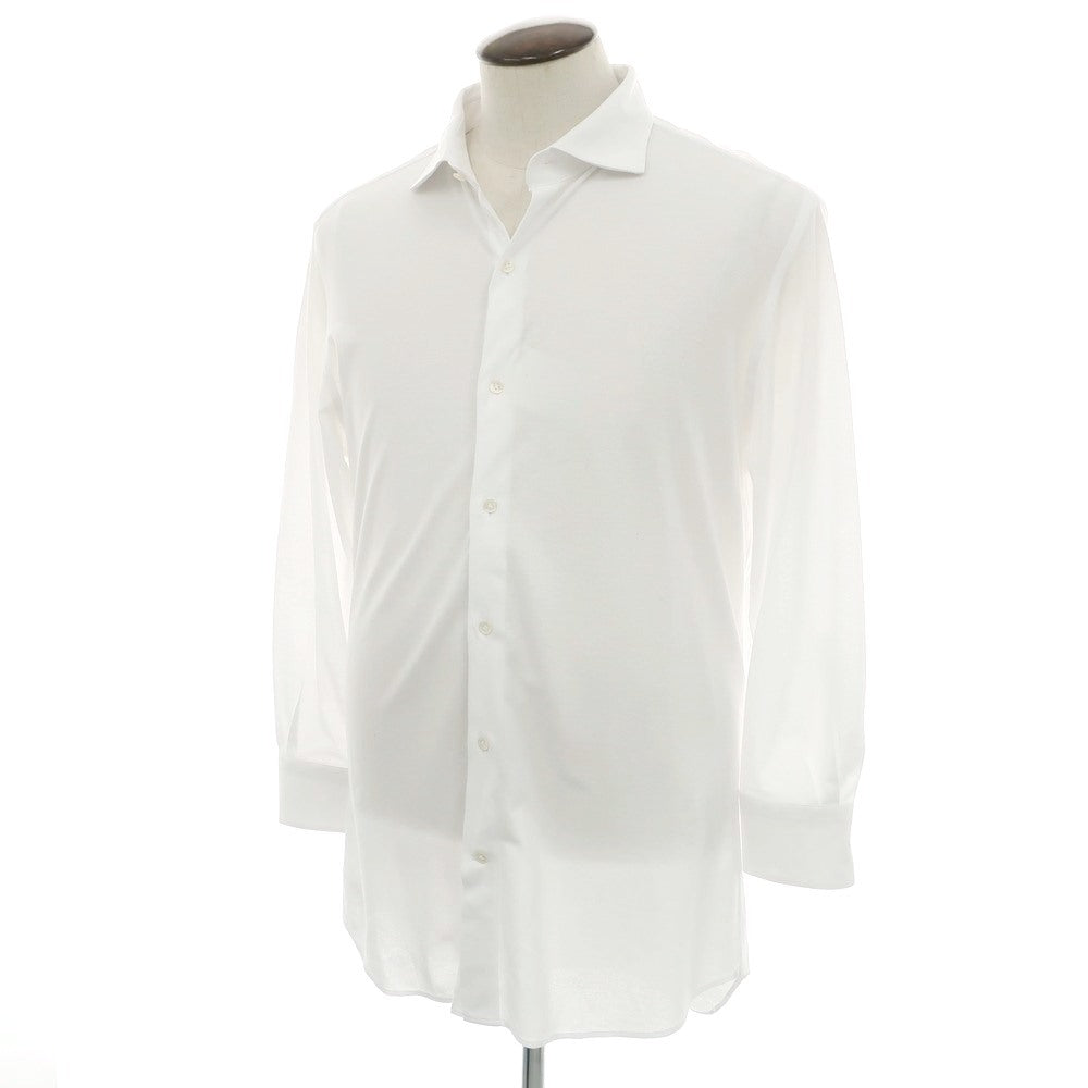 【中古】イタルスタイル ITAL STYLE コットン セミワイドカラー カジュアルシャツ ホワイト【 43 】【 状態ランクB 】【 メンズ 】