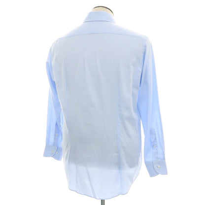 【中古】アザブテーラー azabu tailor コットン ボタンダウン ドレスシャツ ライトブルー【 サイズ表記なし（XXXL） 】【 状態ランクB 】【 メンズ 】