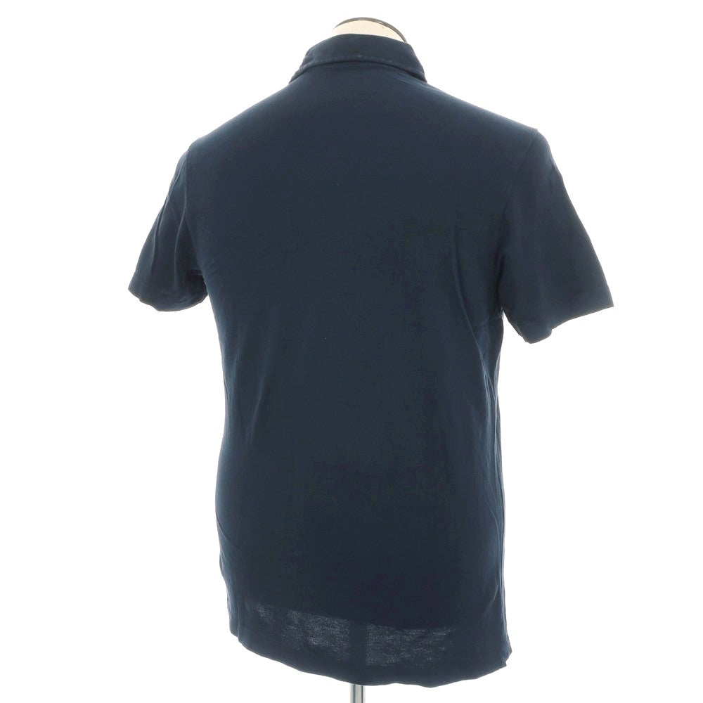 【中古】ドルモア DRUMOHR コットン 半袖ポロシャツ ダークネイビー【 XL 】【 状態ランクC 】【 メンズ 】