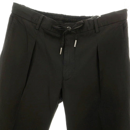 【中古】ジェルマーノ GERMANO シアサッカー ストレッチコットン カジュアルスラックスパンツ ブラック【 52 】【 状態ランクB 】【 メンズ 】
