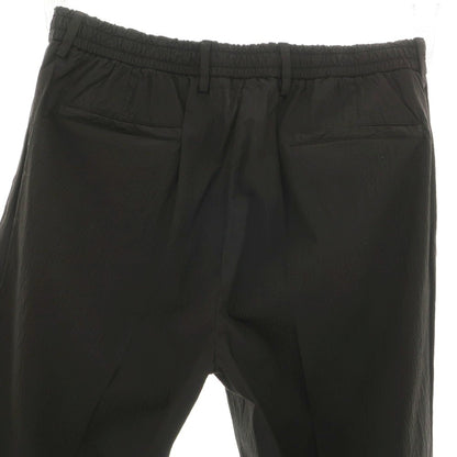 【中古】ジェルマーノ GERMANO シアサッカー ストレッチコットン カジュアルスラックスパンツ ブラック【 52 】【 状態ランクB 】【 メンズ 】