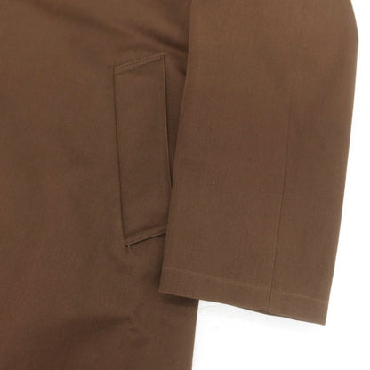 【中古】アクアスキュータム Aquascutum コットンポリエステル ステンカラーコート ブラウン【 M 】【 状態ランクC 】【 メンズ 】