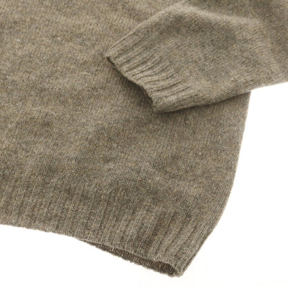【中古】インバーアラン INVERALLAN ウール クルーネック プルオーバーニット グレー【 40 】【 状態ランクC 】【 メンズ 】