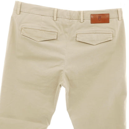 【中古】ピーティートリノ PT TORINO JUNGLE ストレッチ コットン チノパンツ ベージュ【 32 】【 状態ランクC 】【 メンズ 】