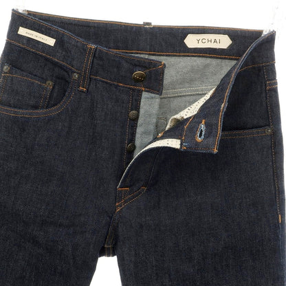 【中古】イカイ YCHAI ストレッチ ジーンズ デニムパンツ ネイビー【 31 】【 状態ランクC 】【 メンズ 】