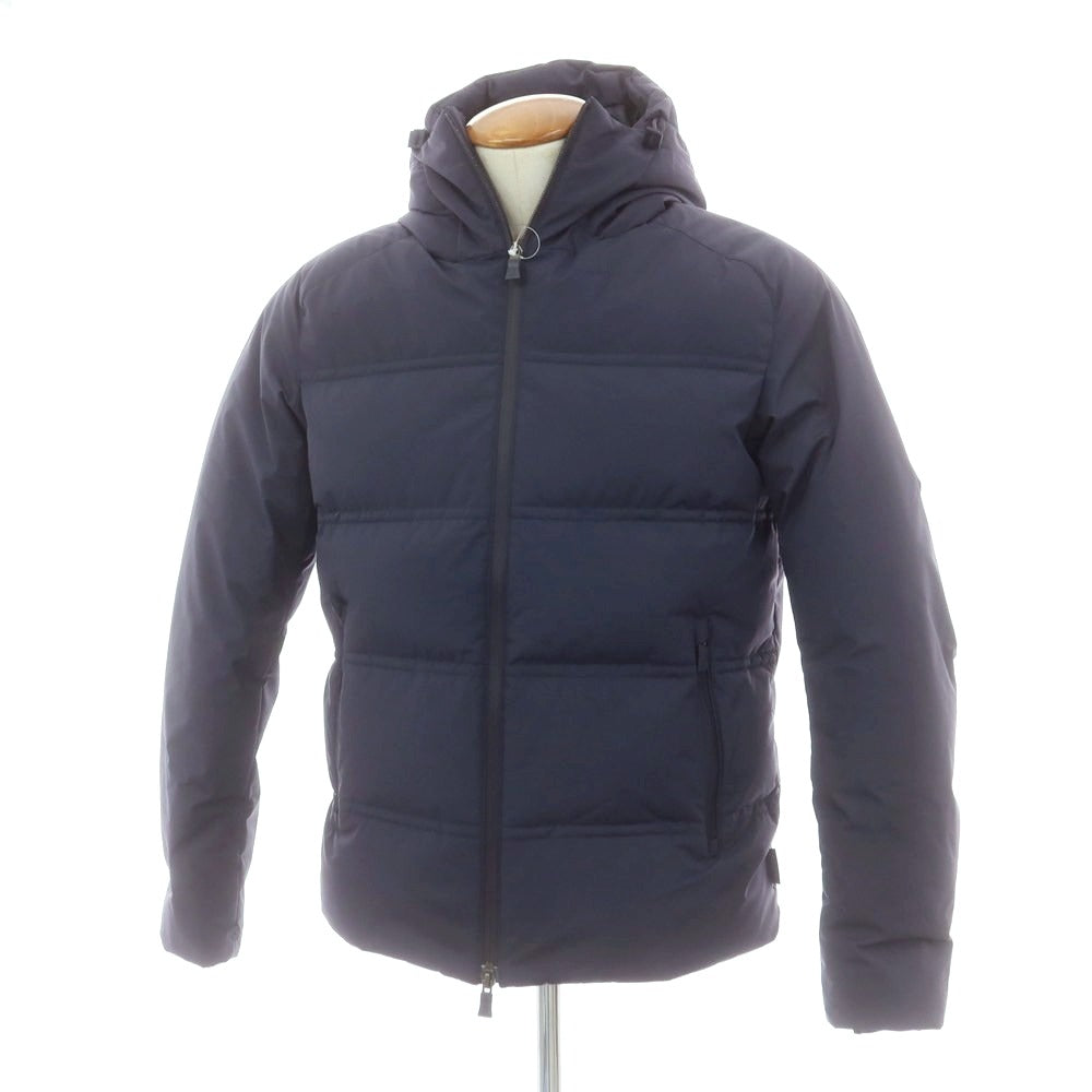 【中古】ヘルノ Herno ポリエステル ゴアテックス ダウンジャケット ネイビー【 48 】【 状態ランクB 】【 メンズ 】