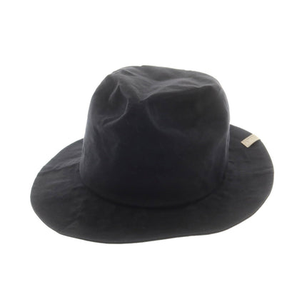【中古】【未使用】カシラ CA4LA コットン 中折れハット ブラック【 L 】【 状態ランクS 】【 メンズ 】