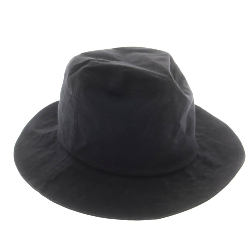 【中古】【未使用】カシラ CA4LA コットン 中折れハット ブラック【 L 】【 状態ランクS 】【 メンズ 】