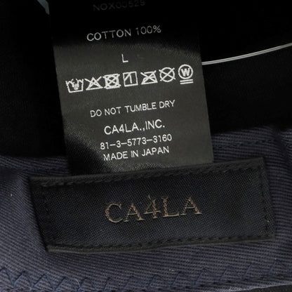 【中古】【未使用】カシラ CA4LA コットン 中折れハット ブラック【 L 】【 状態ランクS 】【 メンズ 】