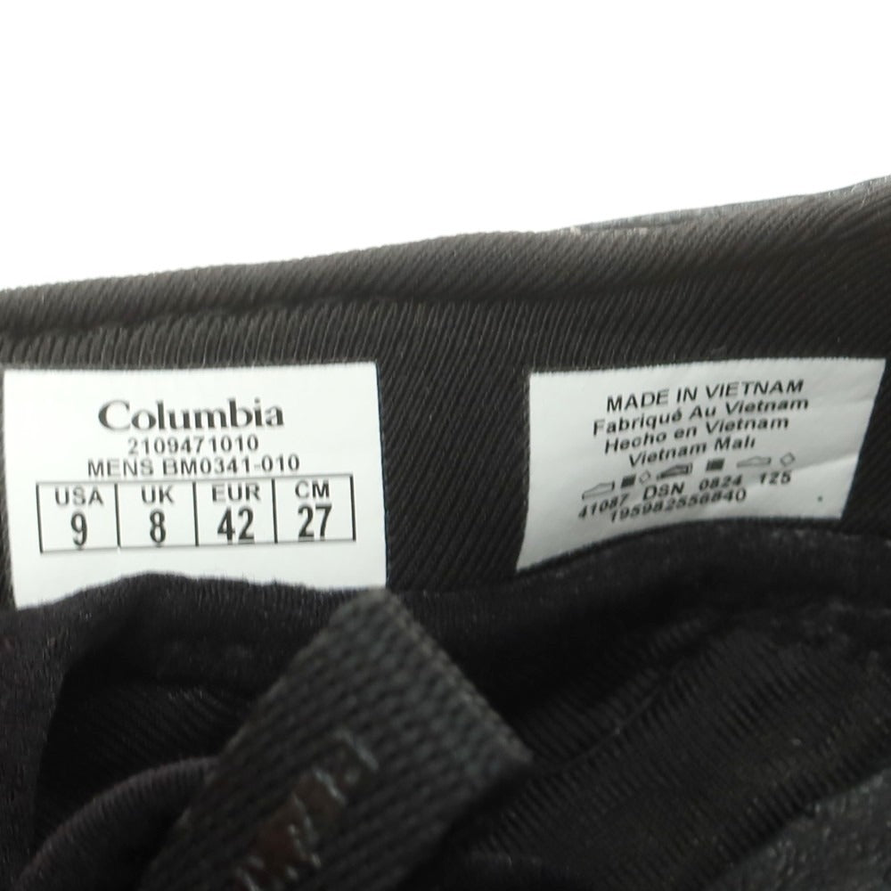 【中古】コロンビア Columbia PEAKFREAK RUSH SHANDAL サンダル ブラック【 27 】【 状態ランクB 】【 メンズ 】