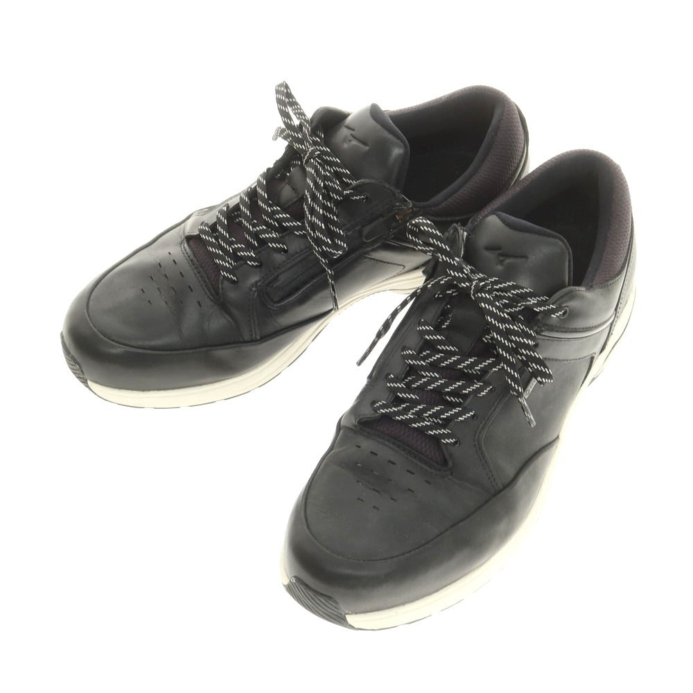 【中古】ミズノ Mizuno THE LD GTX レザー スニーカー ブラック【 27 】【 状態ランクB 】【 メンズ 】