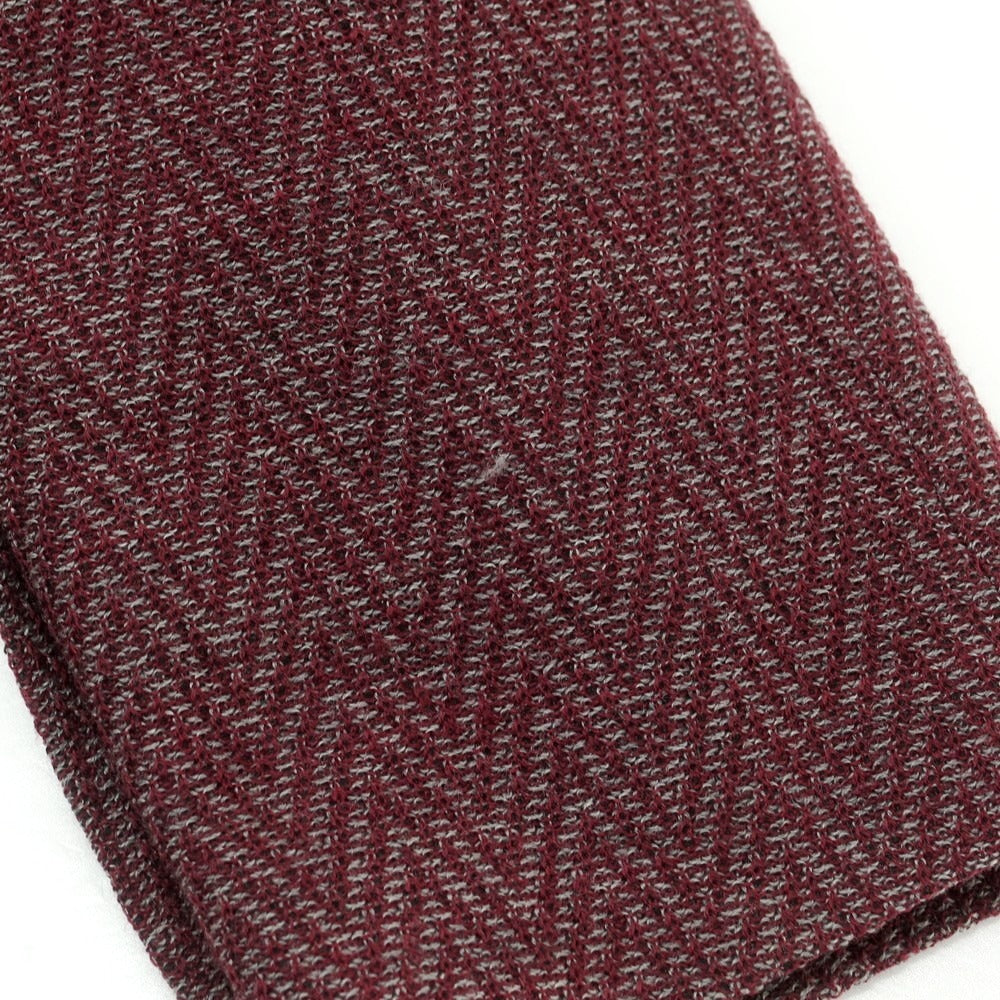 【中古】ラルディーニ LARDINI ウールナイロンジャージー カジュアルジャケット ワインxライトグレー【 52 】【 状態ランクB 】【 メンズ 】