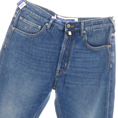【新品】ヤコブコーエン JACOB COHEN ICIO コットン ジーンズ デニムパンツ ブルー【 34 】【 状態ランクN 】【 メンズ 】