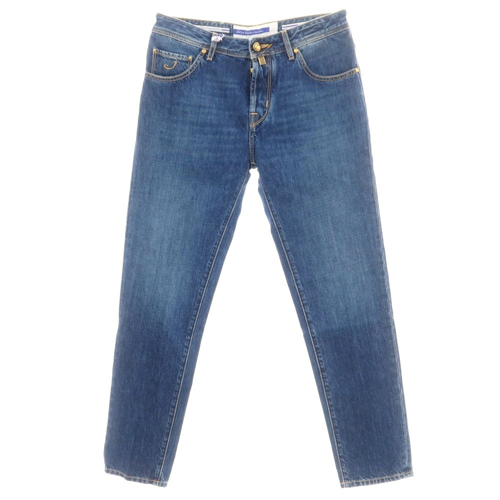 【新品】ヤコブコーエン JACOB COHEN SCOTT PREMIUM EDITION コットン ジーンズ デニムパンツ ブルー【 34 】【 状態ランクN 】【 メンズ 】