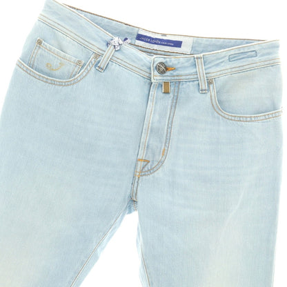 【新品アウトレット】ヤコブコーエン JACOB COHEN BARD コットン ジーンズ デニムパンツ アイスブルー【 34 】【 状態ランクN- 】【 メンズ 】