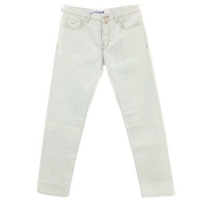 【新品アウトレット】ヤコブコーエン JACOB COHEN HARRISON ストレッチ コットン ジーンズ デニムパンツ アイスブルー系【 34 】【 状態ランクN- 】【 メンズ 】