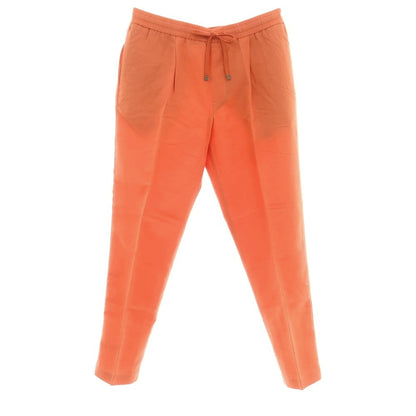 【新品】ヤコブコーエン JACOB COHEN DANIEL コットンリネン イージーパンツ オレンジ【 L 】【 状態ランクN 】【 メンズ 】