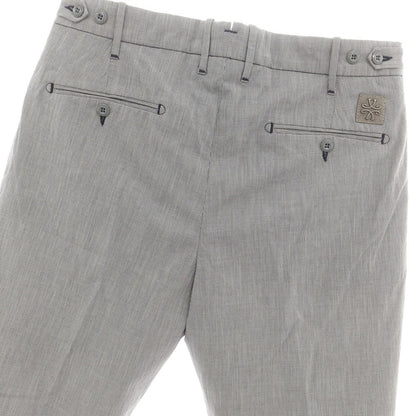 【新品】ヤコブコーエン JACOB COHEN HENRY ストレッチ コットンリヨセル ハウンドトゥース カジュアルスラックスパンツ ネイビーxホワイト【 34 】【 状態ランクN 】【 メンズ 】