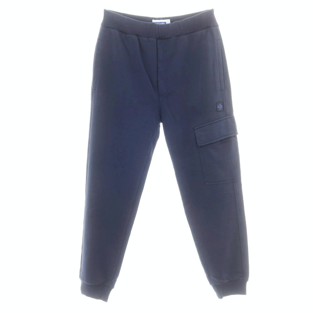 【新品】ヤコブコーエン JACOB COHEN コットン スウェットパンツ ネイビー【 L 】【 状態ランクN 】【 メンズ 】