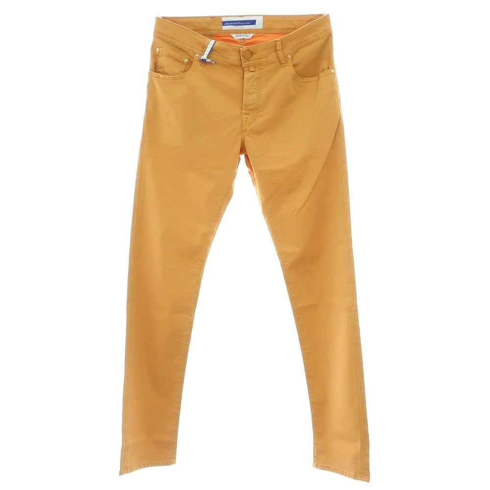 【SALE10％OFF/返品不可】【新品】ヤコブコーエン JACOB COHEN NICK SLIM ストレッチ コットンリヨセル 5ポケットパンツ オレンジ系【 34 】【 状態ランクN 】【 メンズ 】