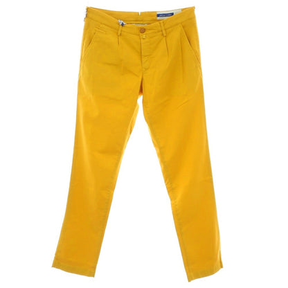 【SALE10％OFF/返品不可】【新品】ヤコブコーエン JACOB COHEN BOBBY 2 ストレッチ コットンリヨセル カジュアルスラックスパンツ イエロー【 34 】【 状態ランクN 】【 メンズ 】