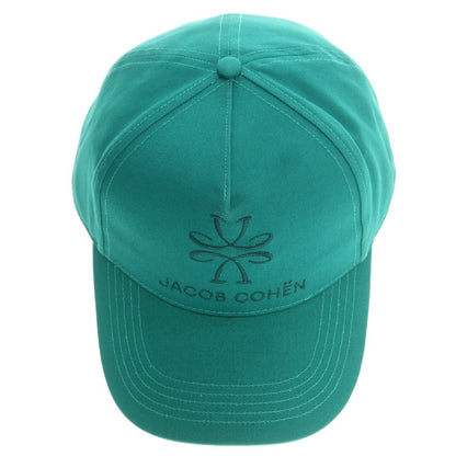 【新品】ヤコブコーエン JACOB COHEN コットン ベースボール キャップ エメラルド【 U 】【 状態ランクN 】【 メンズ 】