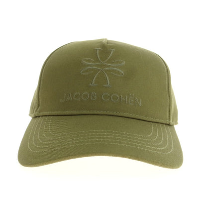 【新品】ヤコブコーエン JACOB COHEN コットン ベースボール キャップ オリーブ【 U 】【 状態ランクN 】【 メンズ 】