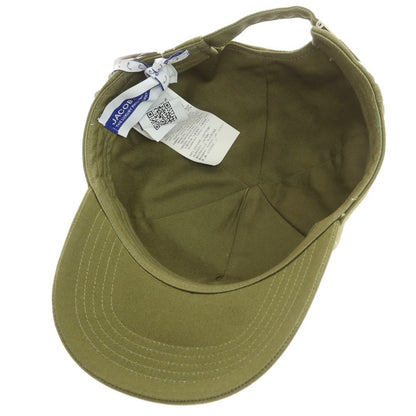 【新品】ヤコブコーエン JACOB COHEN コットン ベースボール キャップ オリーブ【 U 】【 状態ランクN 】【 メンズ 】