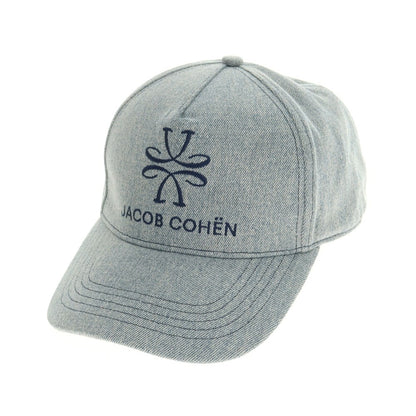【新品】ヤコブコーエン JACOB COHEN デニム ベースボールキャップ ブルーグレー系【 U 】【 状態ランクN 】【 メンズ 】