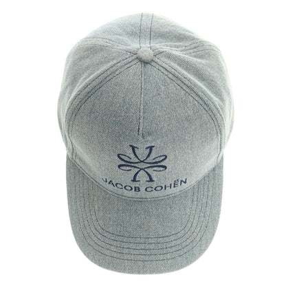 【新品】ヤコブコーエン JACOB COHEN デニム ベースボールキャップ ブルーグレー系【 U 】【 状態ランクN 】【 メンズ 】