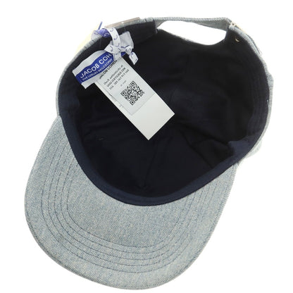 【新品】ヤコブコーエン JACOB COHEN デニム ベースボールキャップ ブルーグレー系【 U 】【 状態ランクN 】【 メンズ 】