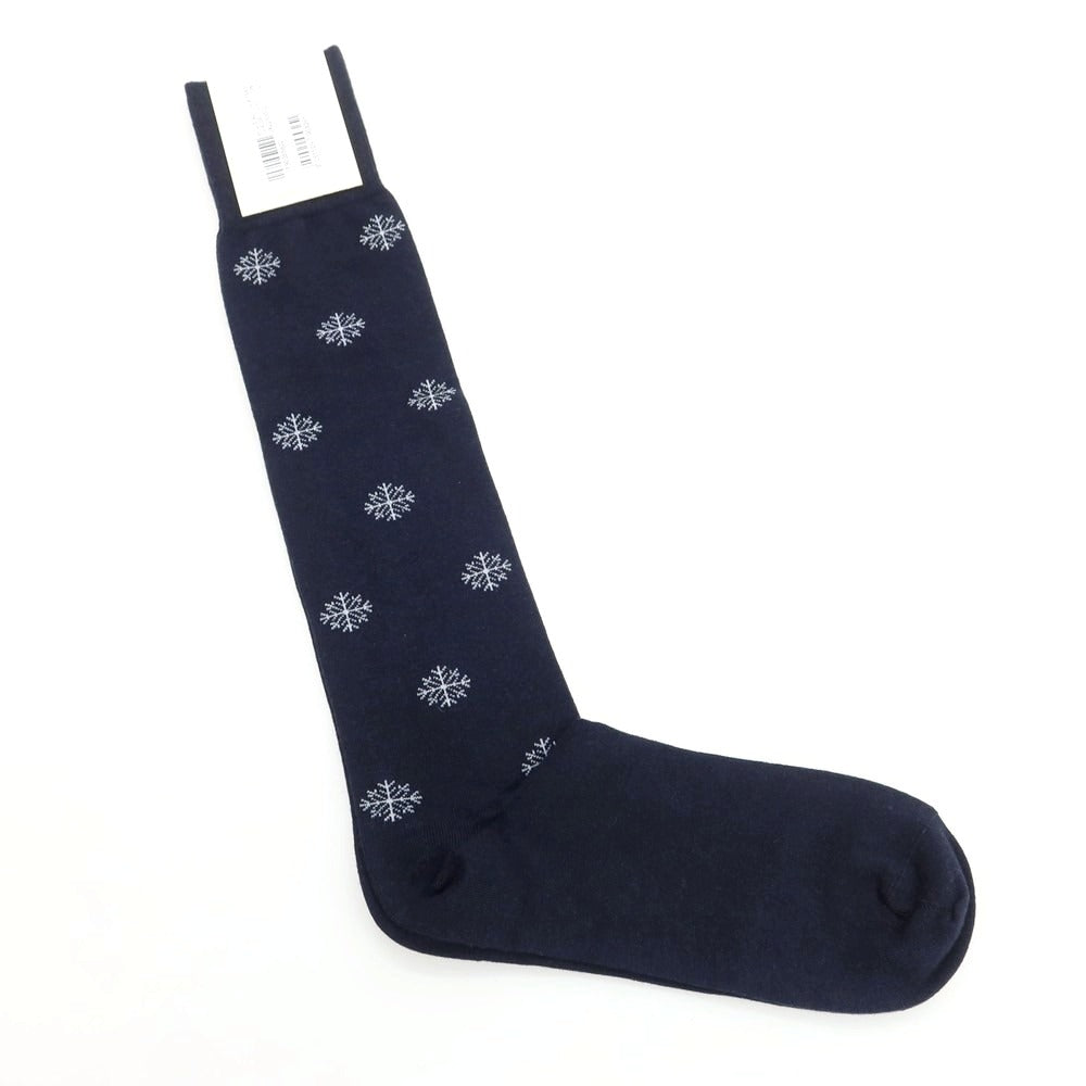 【新品】ヤコブコーエン JACOB COHEN コットンカシミヤシルク ソックス ネイビー トートバッグ付【 UN 】【 状態ランクN 】【 メンズ 】[DPD]