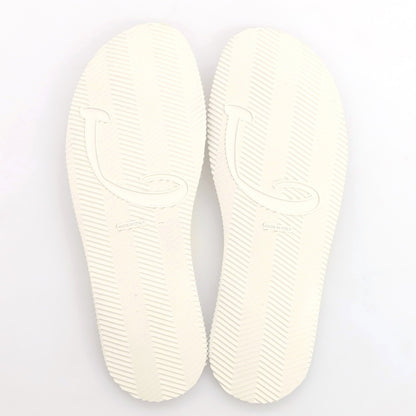 【新品アウトレット】ヤコブコーエン JACOB COHEN トング ビーチ サンダル イエローxネイビー【 43/44 】【 状態ランクN- 】【 メンズ 】