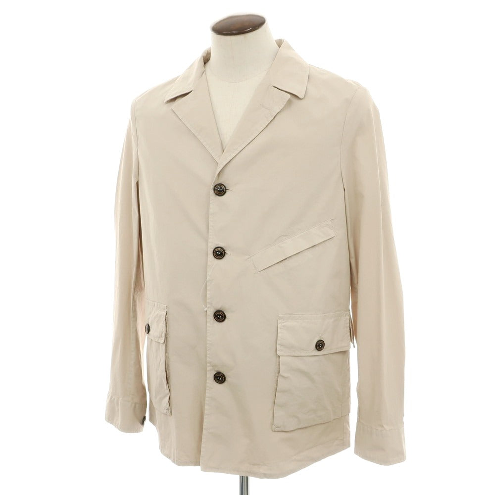 【新品】ヤコブコーエン JACOB COHEN ストレッチコットン サファリジャケット ライトベージュ【 50 】【 状態ランクN 】【 メンズ 】