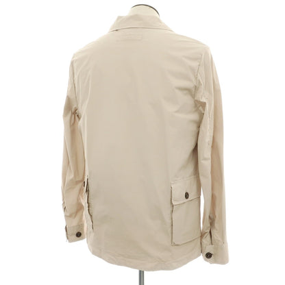 【新品】ヤコブコーエン JACOB COHEN ストレッチコットン サファリジャケット ライトベージュ【 50 】【 状態ランクN 】【 メンズ 】