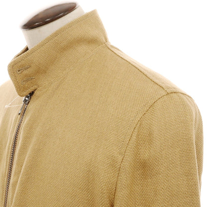 【新品】ヤコブコーエン JACOB COHEN リネンコットン スイングトップ キャメルベージュ【 50 】【 状態ランクN 】【 メンズ 】