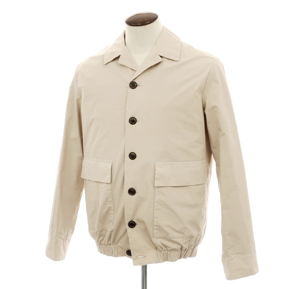 【新品】ヤコブコーエン JACOB COHEN ストレッチ コットン サファリジャケット ライトベージュ【サイズ50】【 状態ランクN 】【 メンズ 】[EPD]