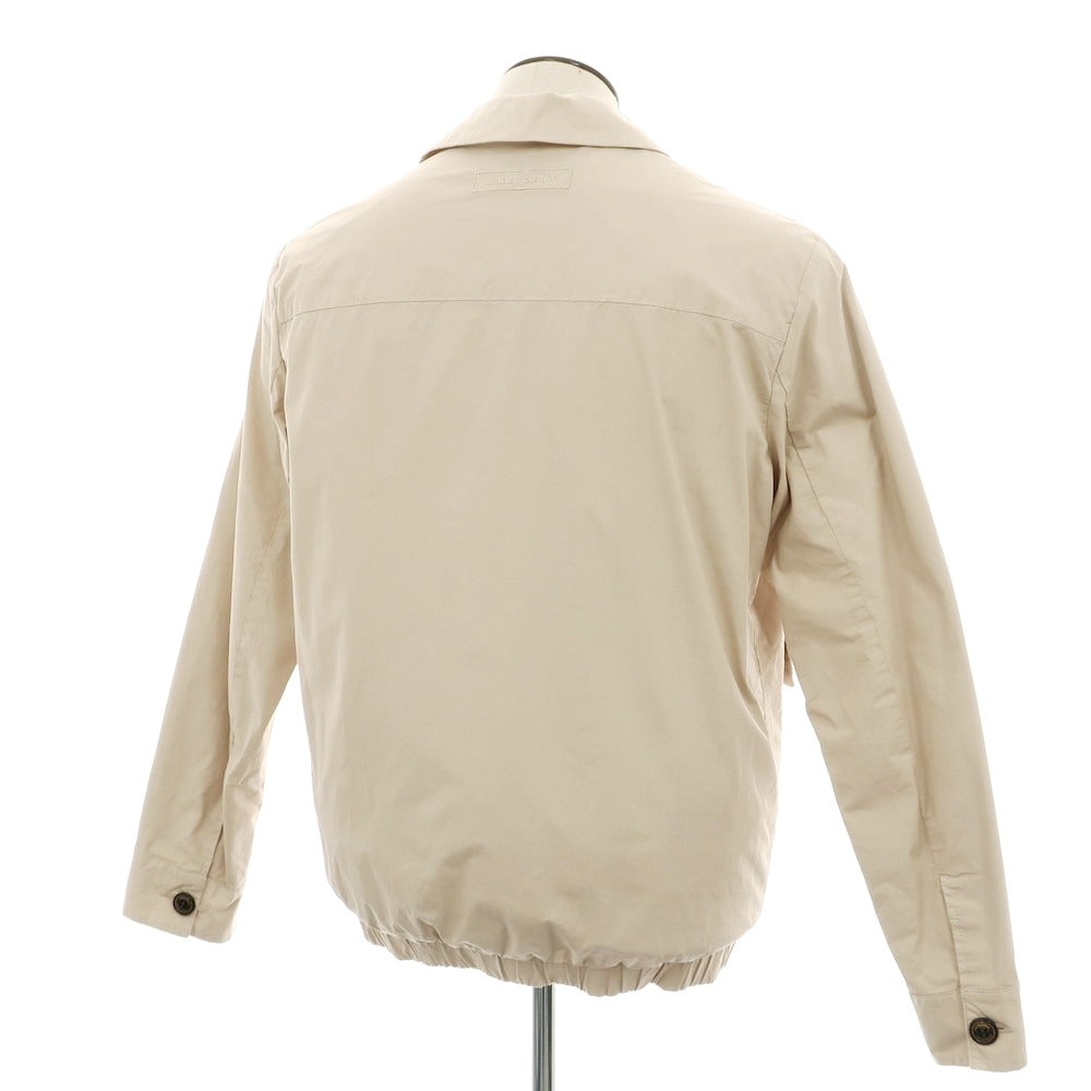 【新品】ヤコブコーエン JACOB COHEN ストレッチ コットン サファリジャケット ライトベージュ【サイズ50】【 状態ランクN 】【 メンズ 】[EPD]