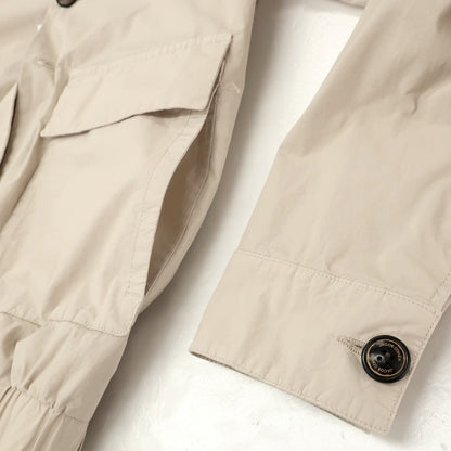 【新品】ヤコブコーエン JACOB COHEN ストレッチコットン ブルゾン ライトベージュ【 50 】【 状態ランクN 】【 メンズ 】