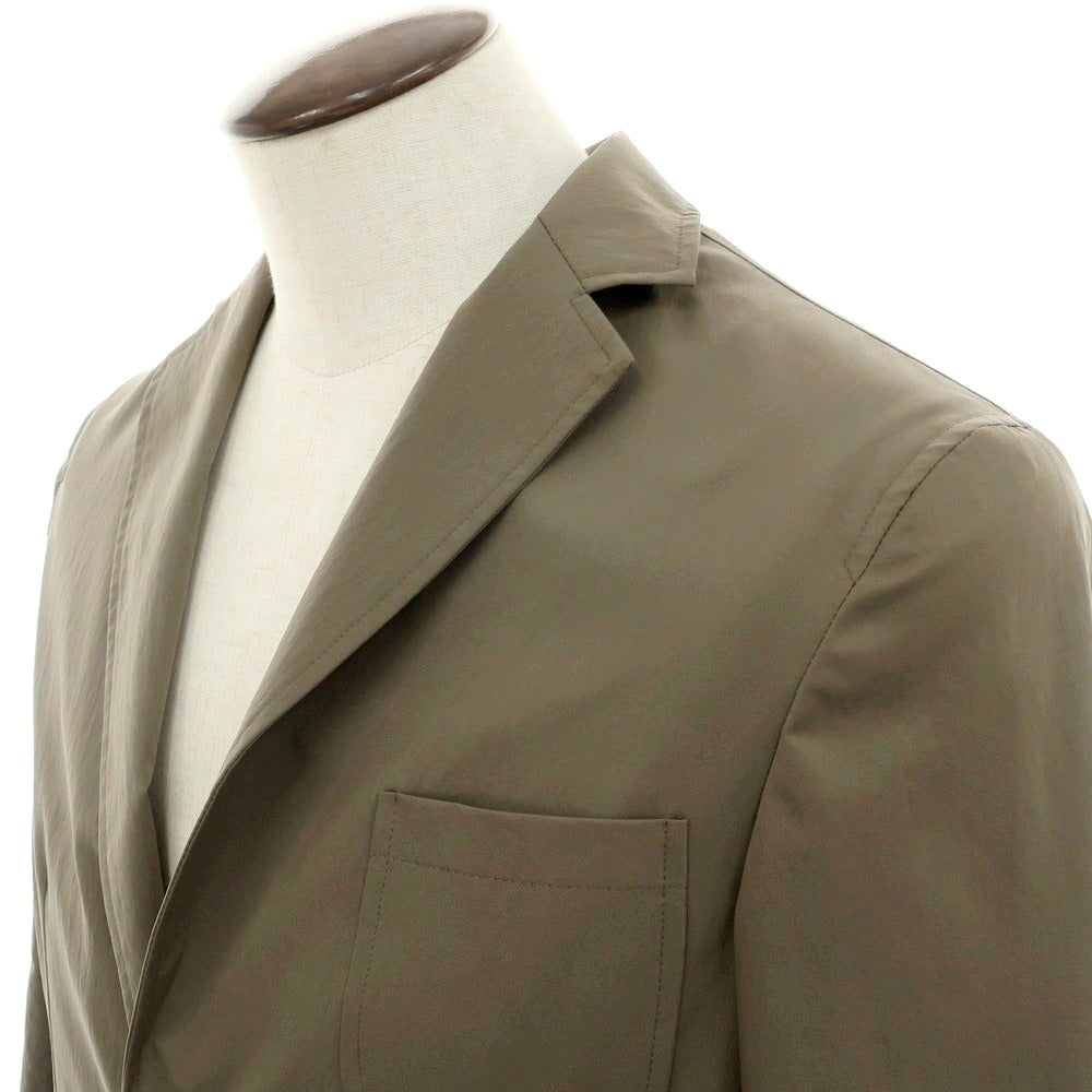 【新品】スローウェア SLOWEAR TEKNOSARTORIAL ポリエステル テーラードジャケット オリーブ【 50 】【 状態ランクN 】【 メンズ 】