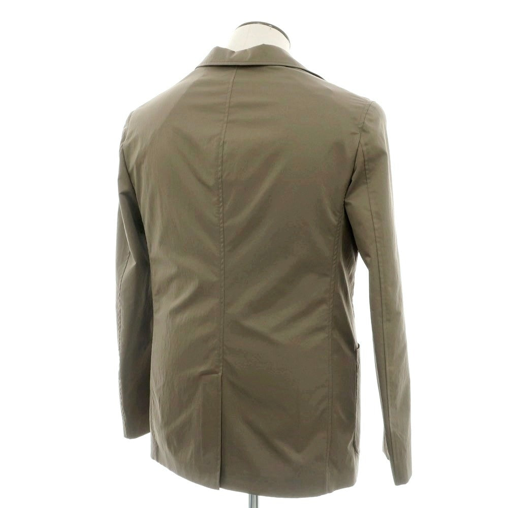 【新品】スローウェア SLOWEAR TEKNOSARTORIAL ポリエステル テーラードジャケット オリーブ【 50 】【 状態ランクN 】【 メンズ 】