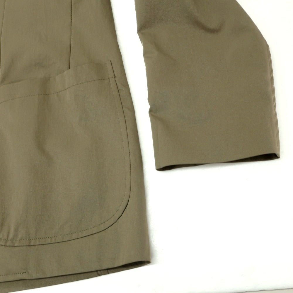 【新品】スローウェア SLOWEAR TEKNOSARTORIAL ポリエステル テーラードジャケット オリーブ【 50 】【 状態ランクN 】【 メンズ 】