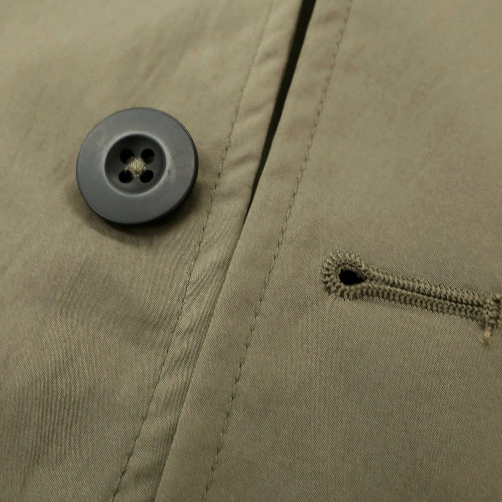 【新品】スローウェア SLOWEAR TEKNOSARTORIAL ポリエステル テーラードジャケット オリーブ【 50 】【 状態ランクN 】【 メンズ 】