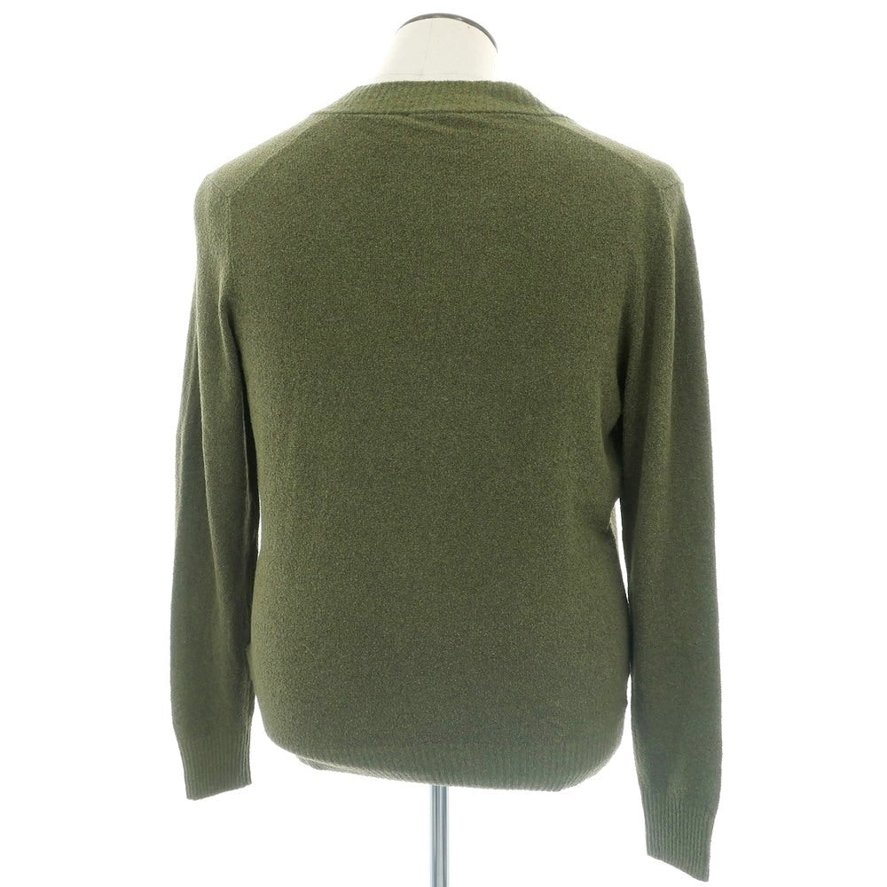 【新品】ザノーネ ZANONE コットン ナイロン カーディガン オリーブ【サイズ50】【 状態ランクN 】【 メンズ 】[EPD]