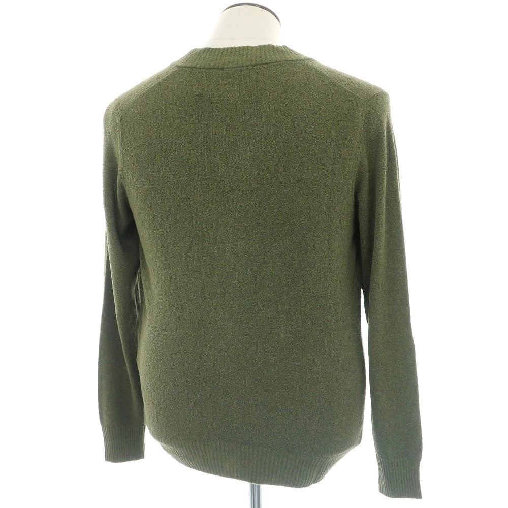 【新品】ザノーネ ZANONE コットン ナイロン カーディガン オリーブ【サイズ50】【 状態ランクN 】【 メンズ 】[EPD]