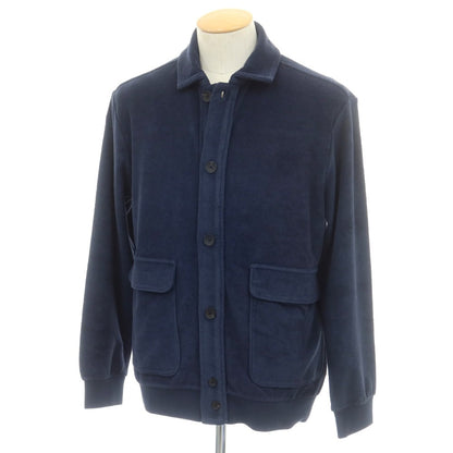 【新品】ザノーネ ZANONE コットン パイル ブルゾン ネイビー【 S 】【 状態ランクN 】【 メンズ 】